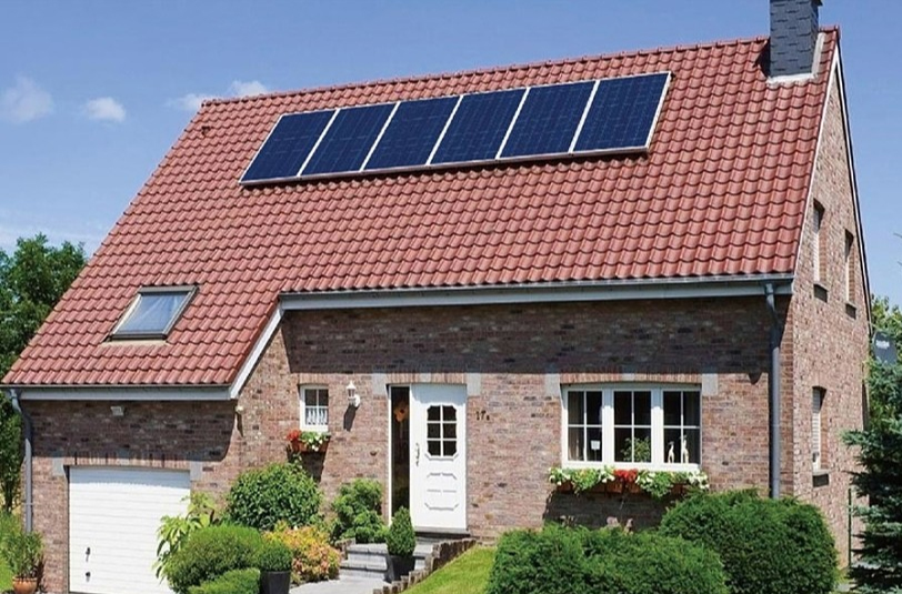 Solar panel and home